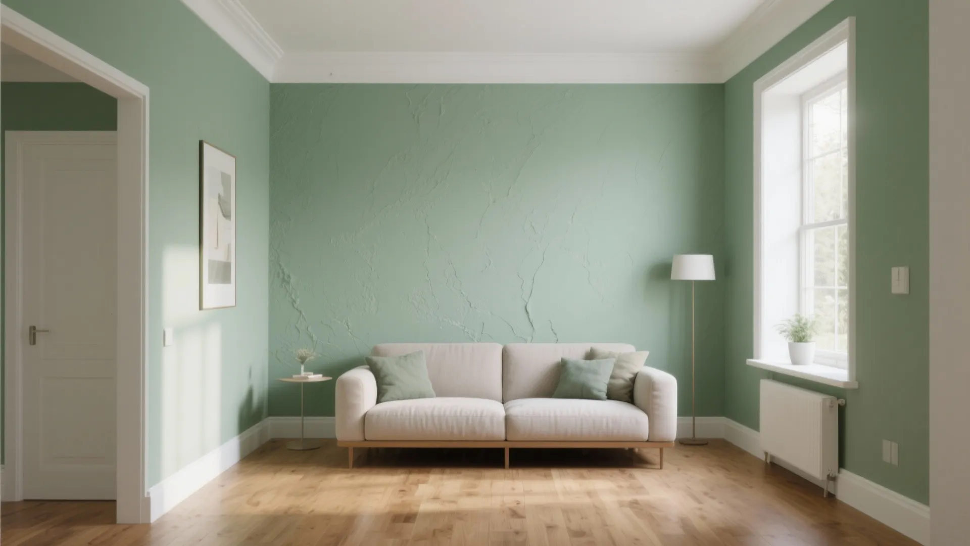 1. Sage Green Walls