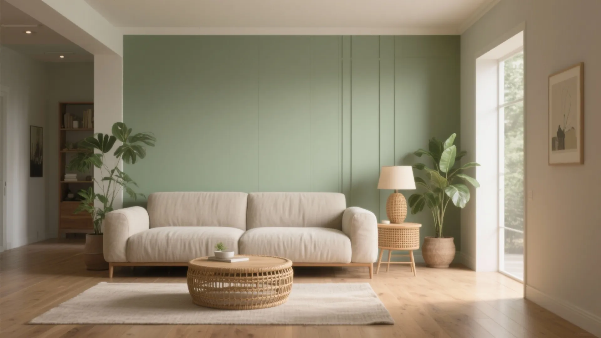Sage Green + Warm Greige: Calm, Layered Neutrals