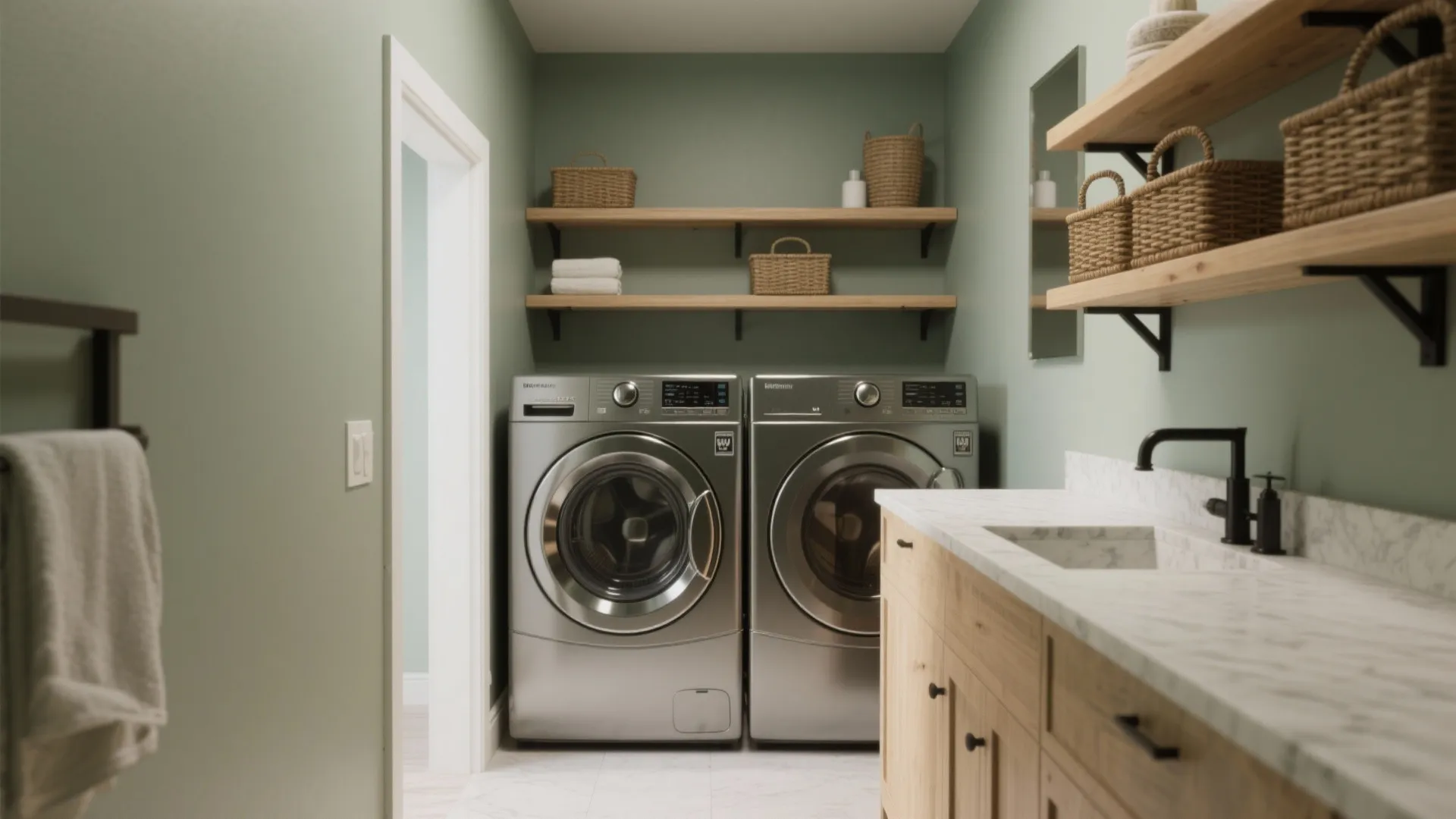 Muted Sage and Restorative Greens