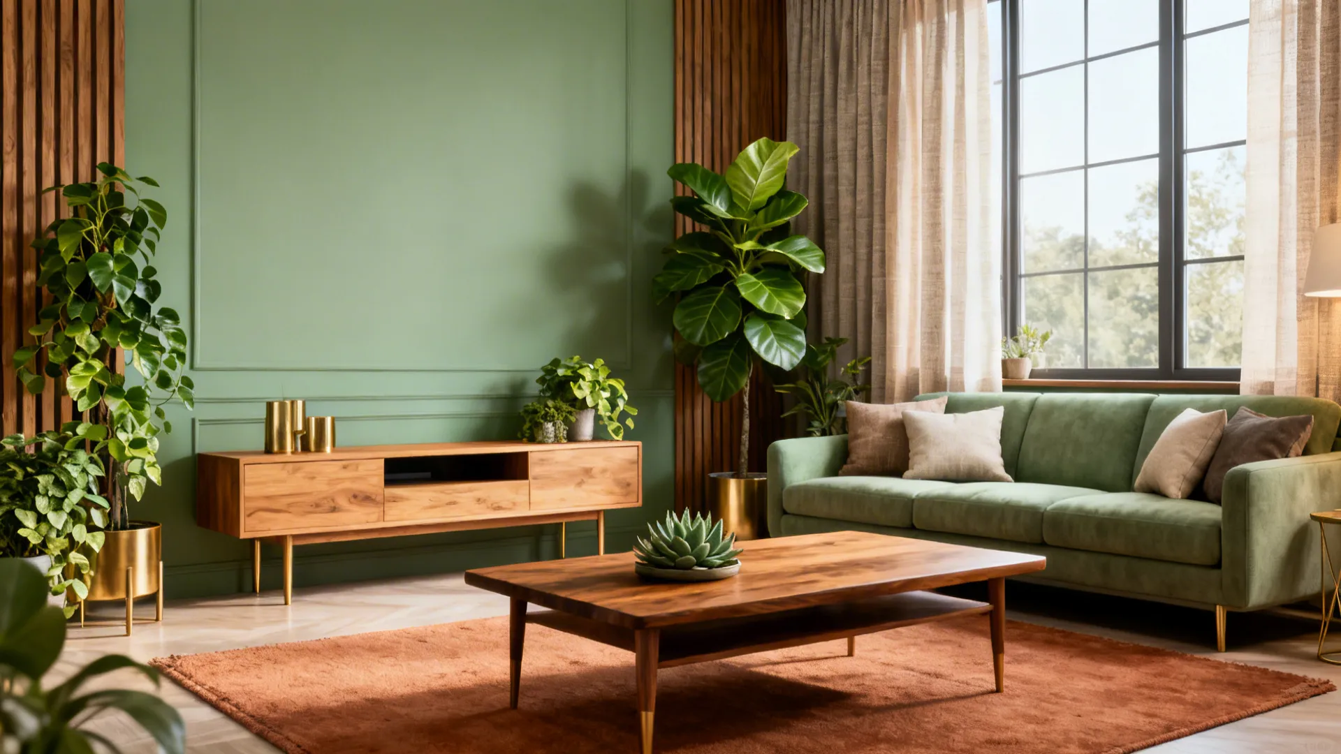 5 Sage Green Living Room Ideas