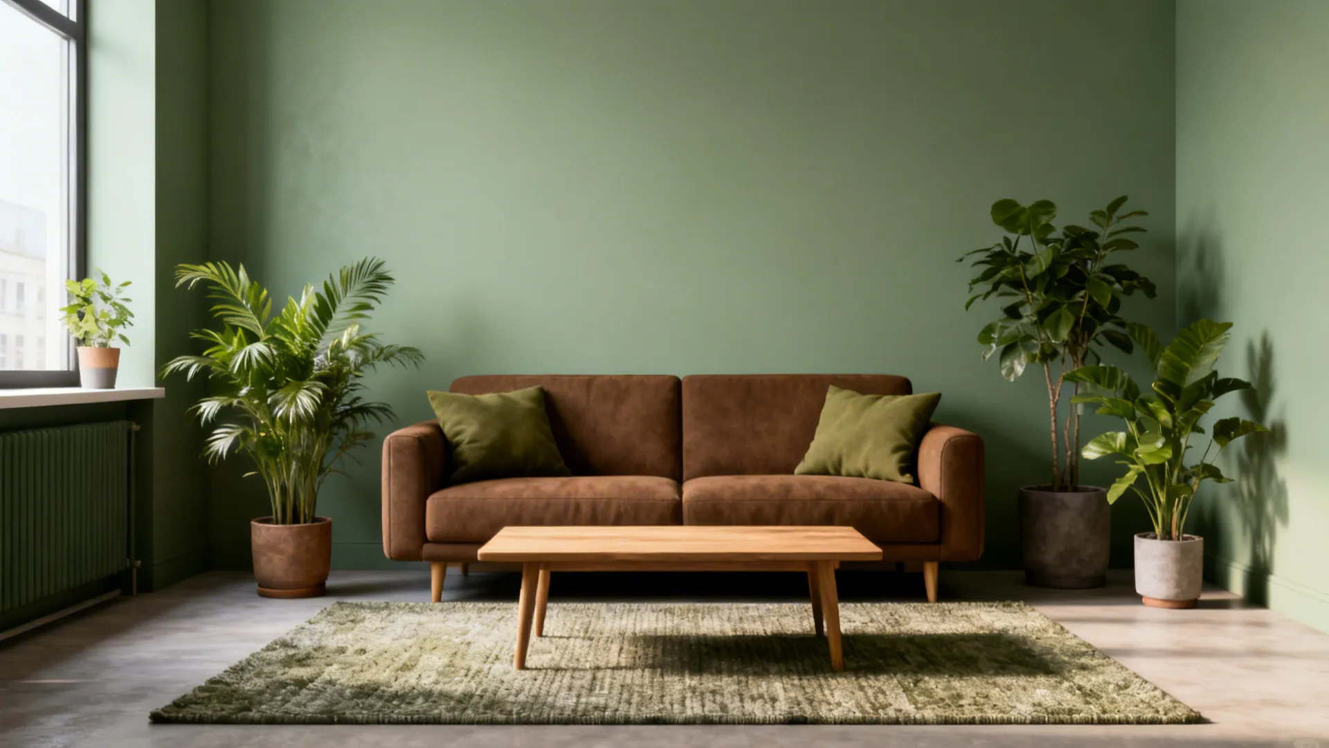 2. Earthy Greens: Olive, Sage, and Moss