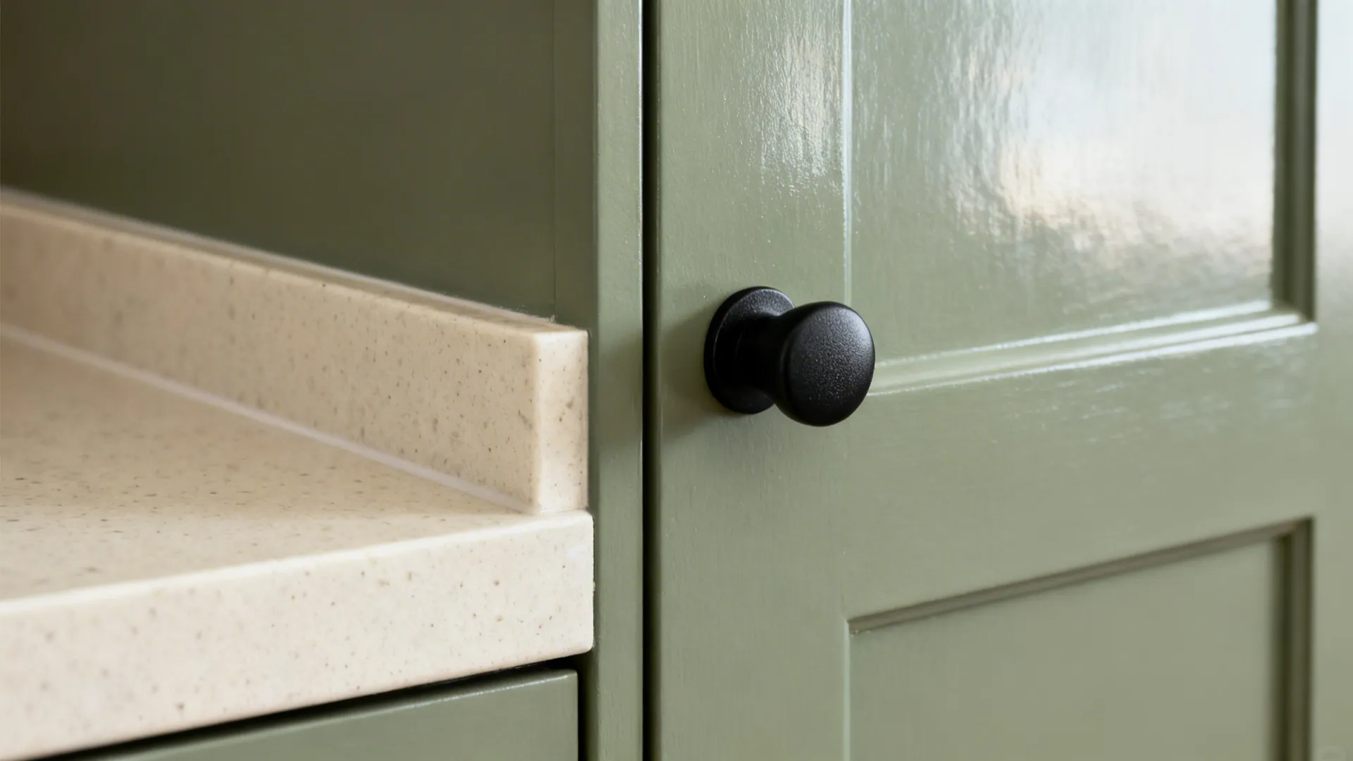 Sage Green, Cream, and Matte Black