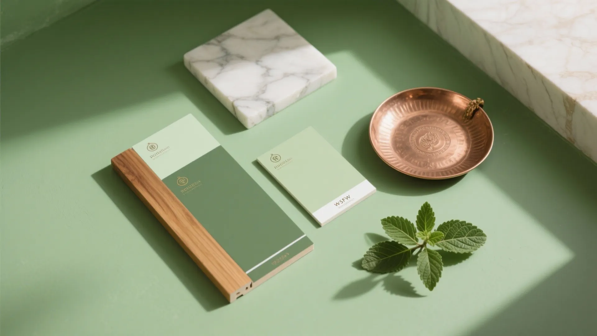 Calming Greens and Sage