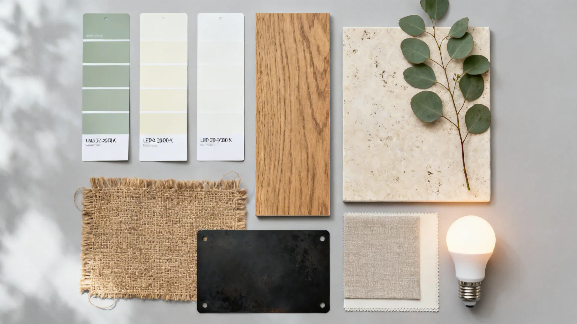 Soft Sage and Botanical Accents