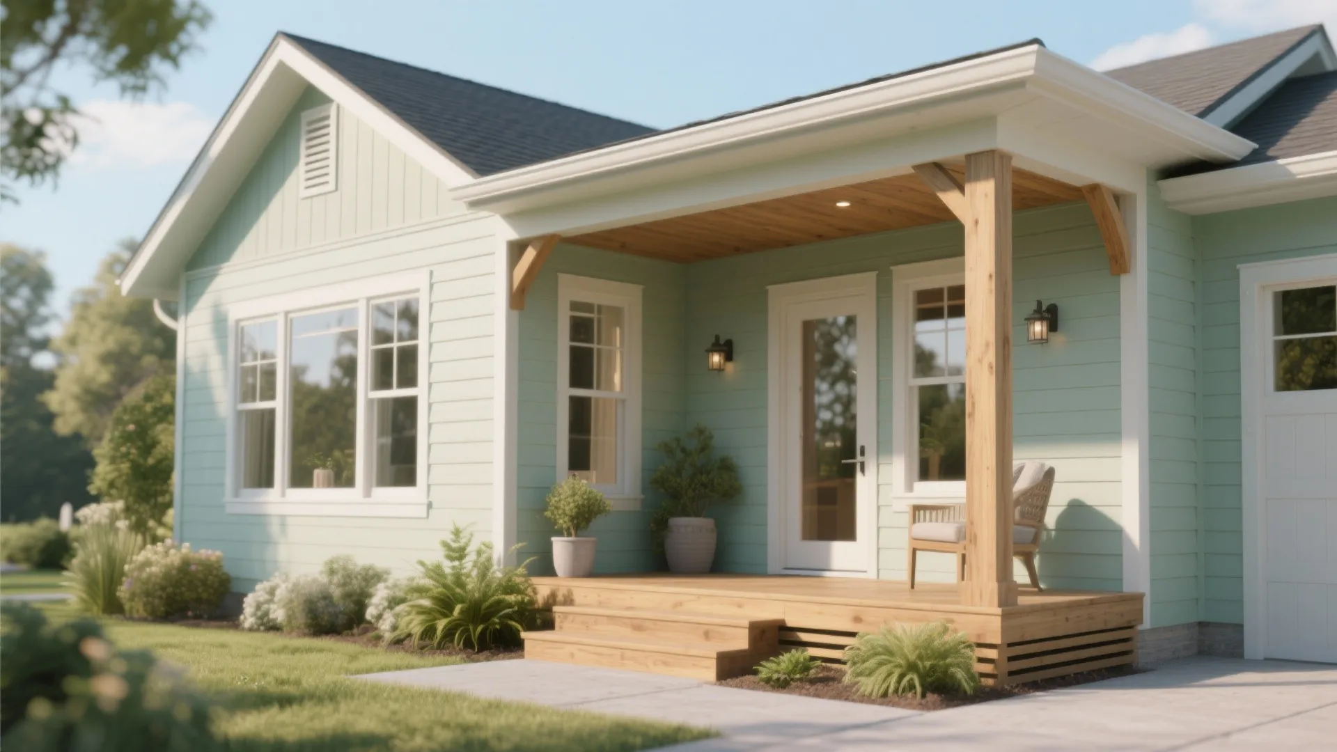 3. Mint or Sage for Modern Cottage Charm