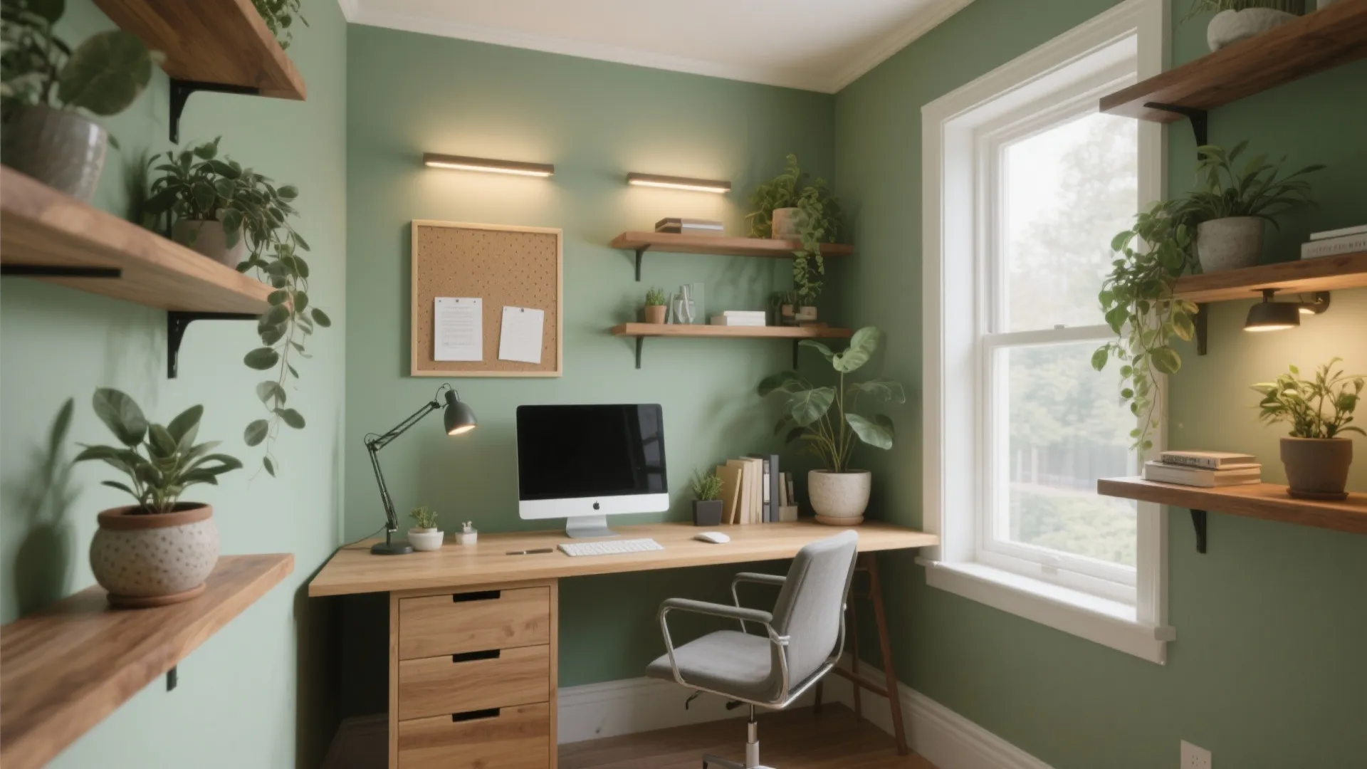 Prosperous Greens for Study/Home Office (Growth in North/East)