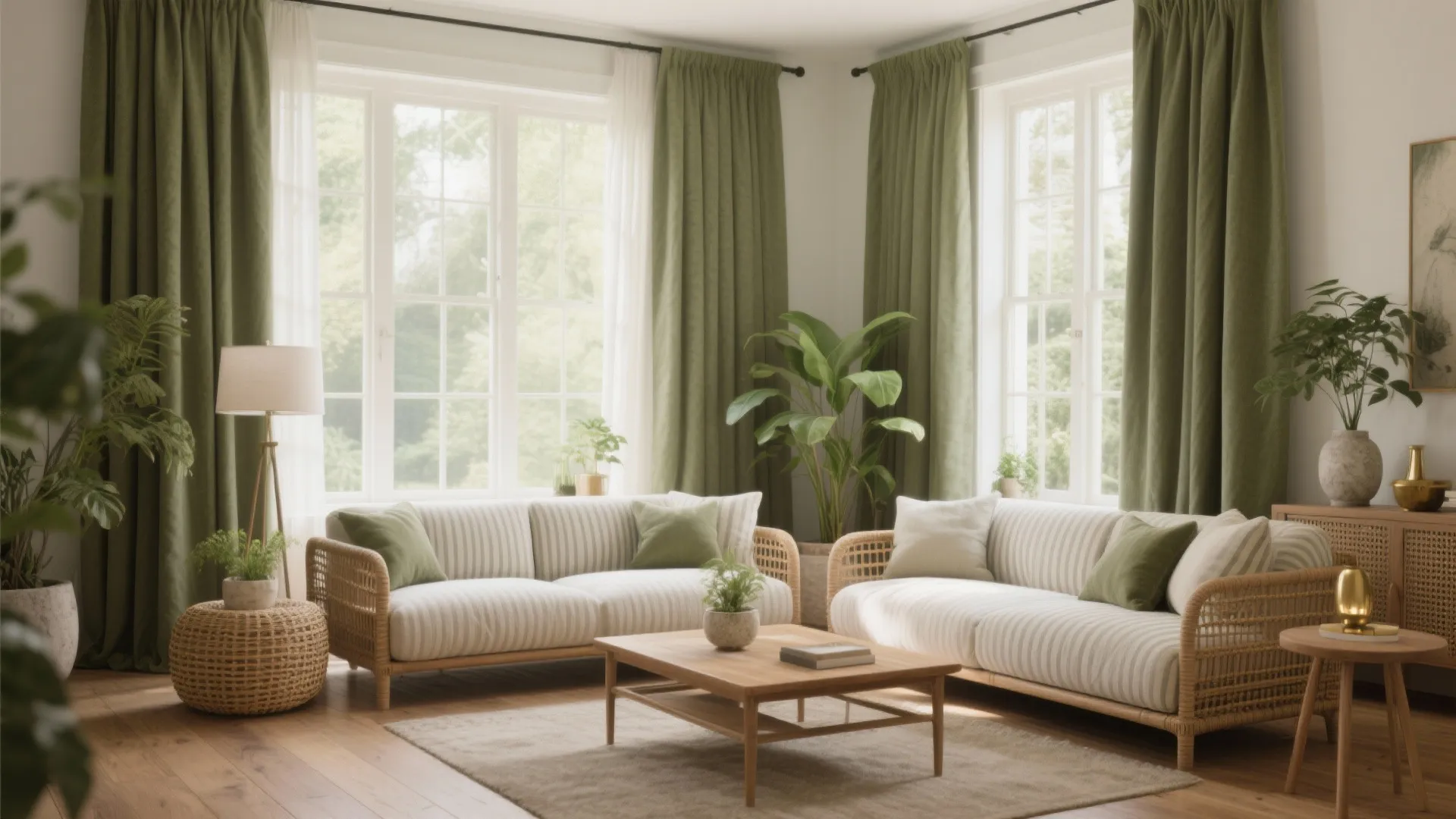 Earthy Greens to Connect with Nature