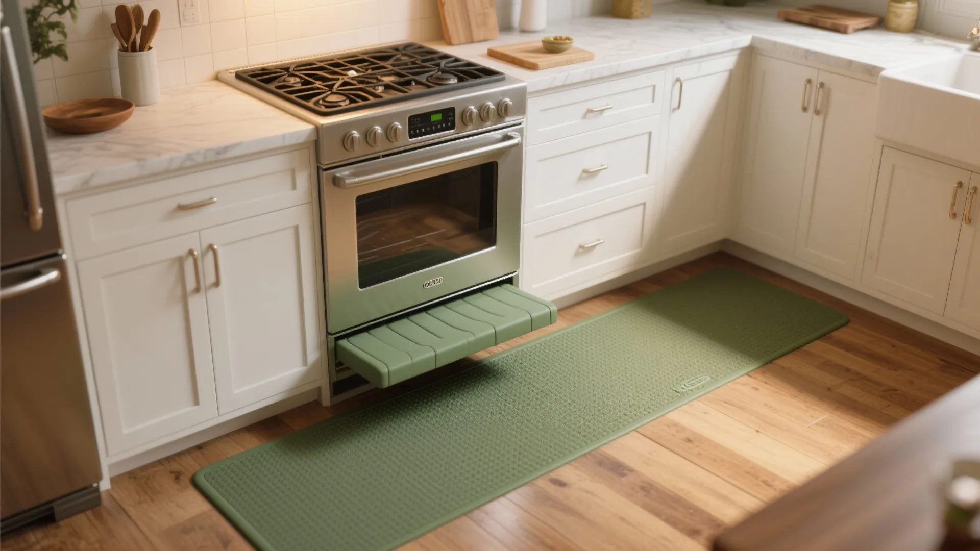 4. Sage runner with anti-fatigue padding