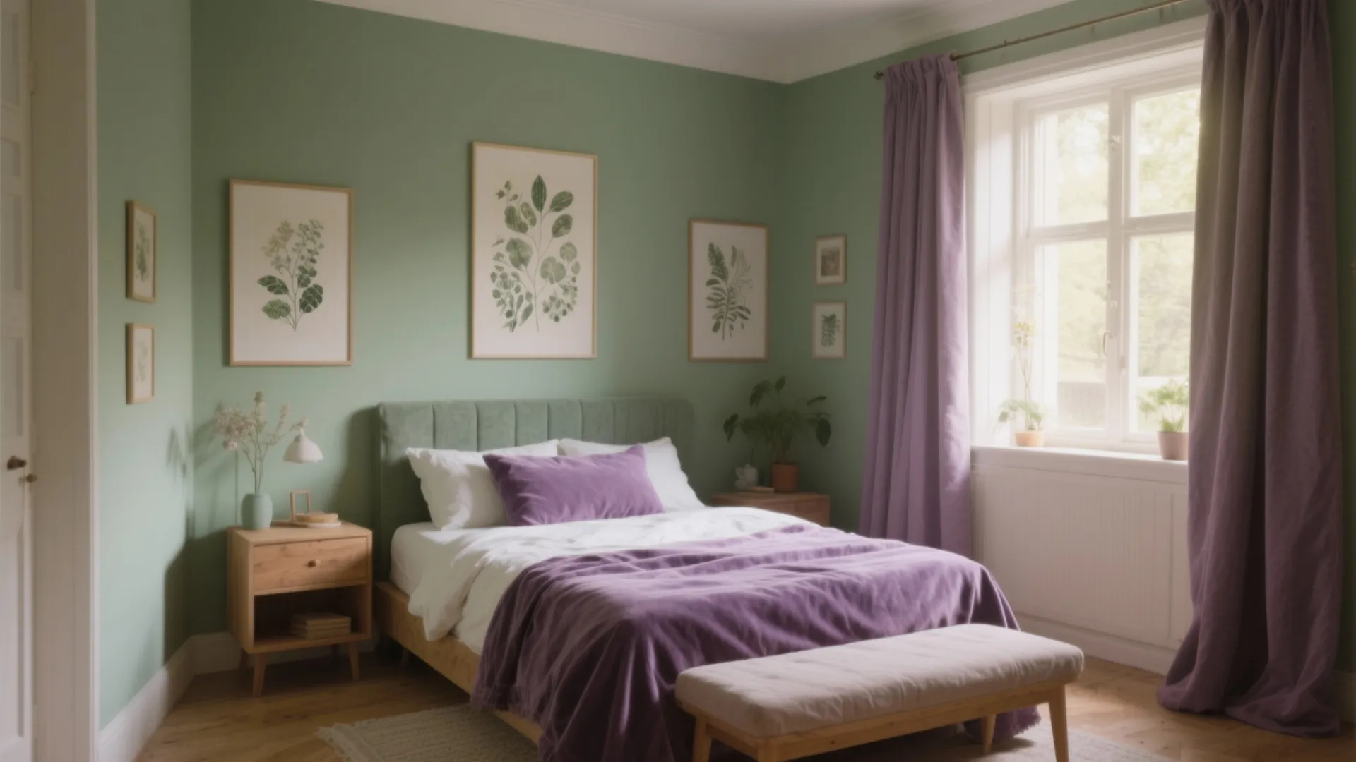 Sage Green and Purple Bedroom Ideas: Transform Your Space with Beautiful Color Combinations