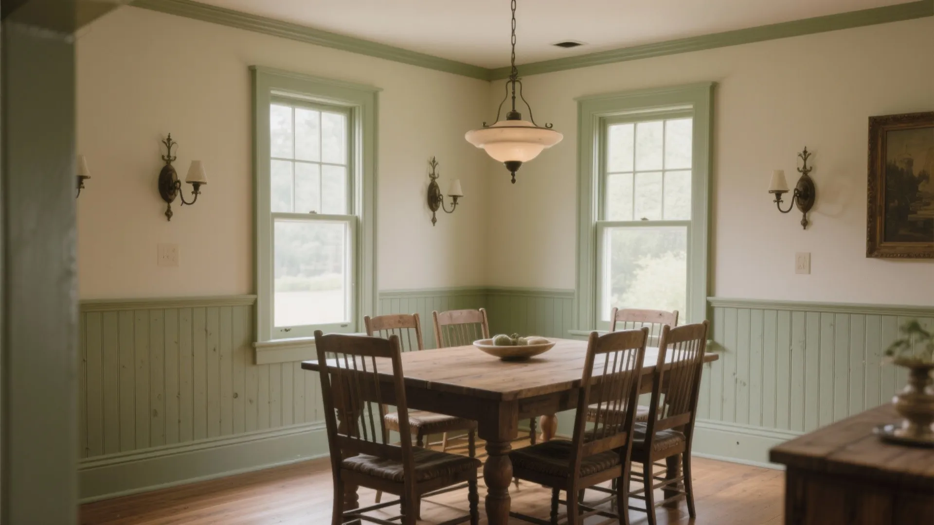 Tip 1: Half-Height Wainscoting for Timeless Warmth