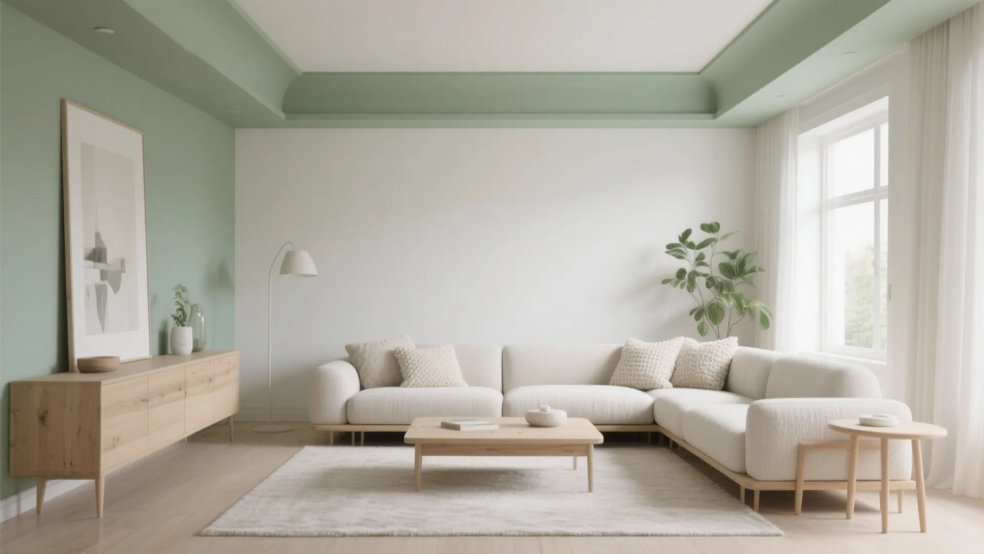 Sage + Soft White Scandinavian Calm