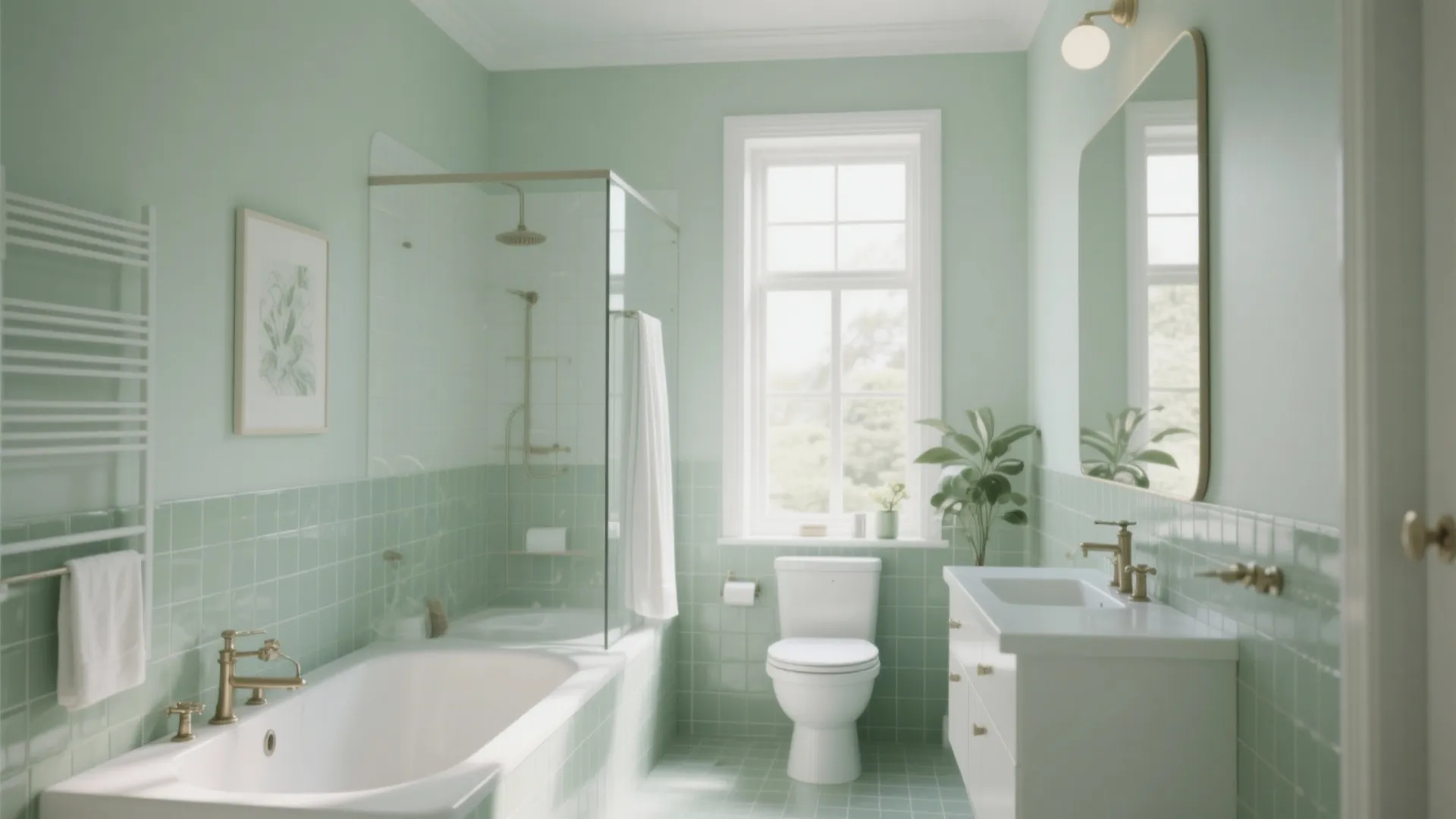 Sage Green and White Bathroom Ideas: Transform Your Bathroom with Elegant Sage Green and White