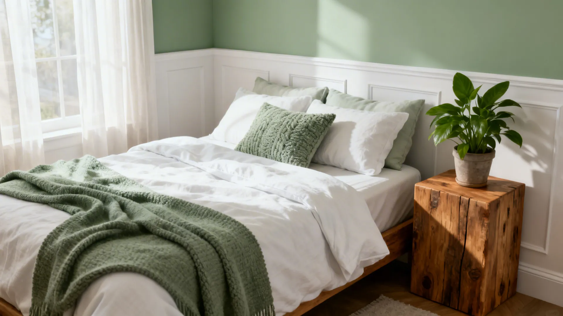 5 Sage Green and White Bedroom Ideas