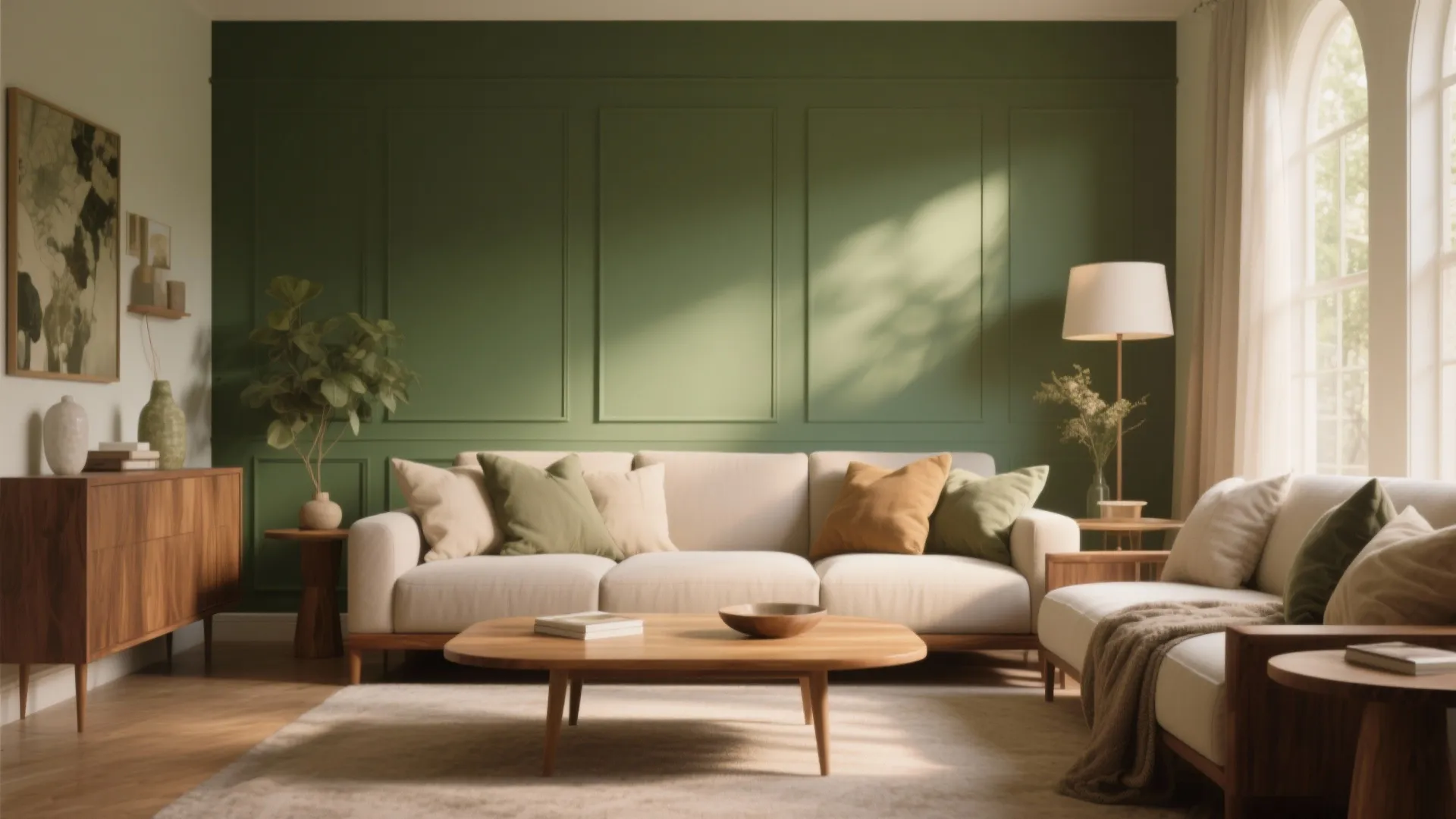 10. Warm Woods with Sage for a Cosy Atmosphere