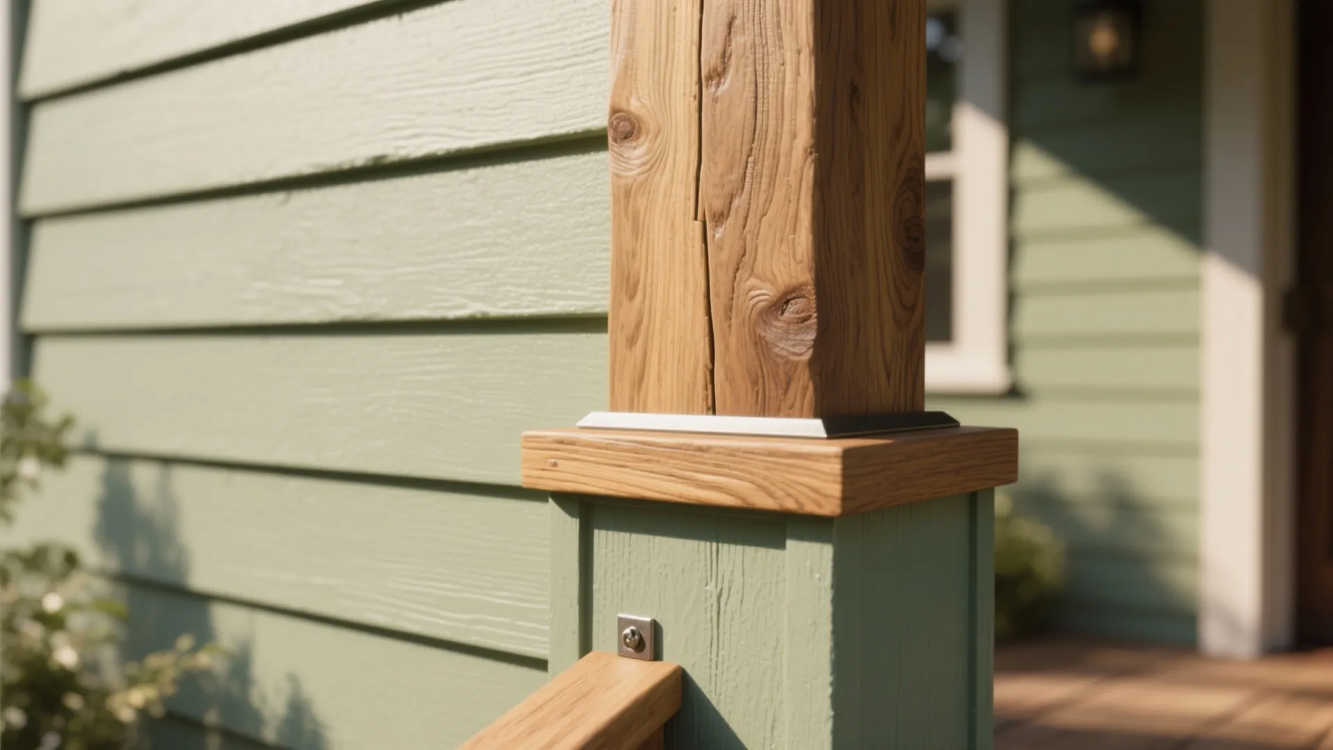 3. Sage with Natural Wood Elements