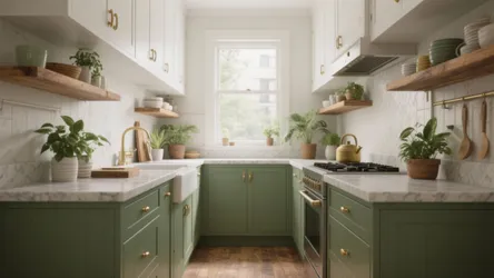 5 Green Kitchen Cabinet Ideas