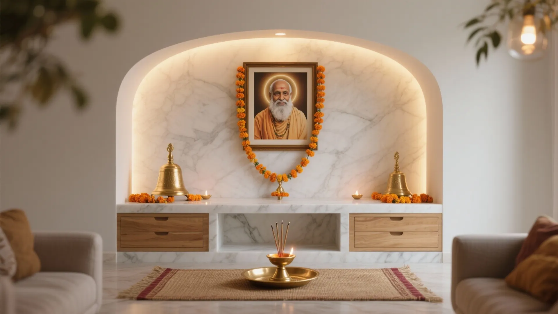 5 Sai Baba Pooja Decoration at Home Ideas: Space-smart, serene, and meaningful ways I use to design a Sai Baba corner that fits modern homes without losing tradition.