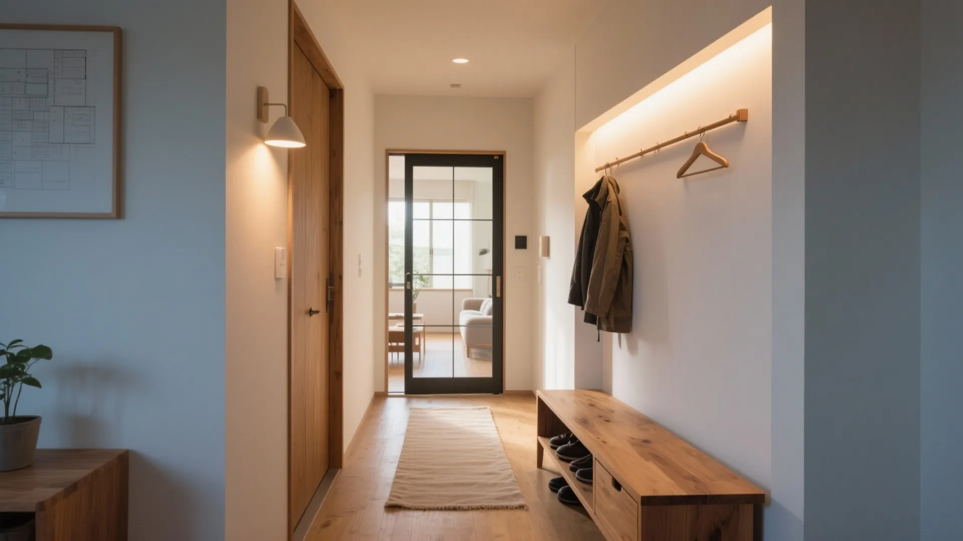 玄関からLDKまで“3動作以内”：動線計画で暮らしが整う