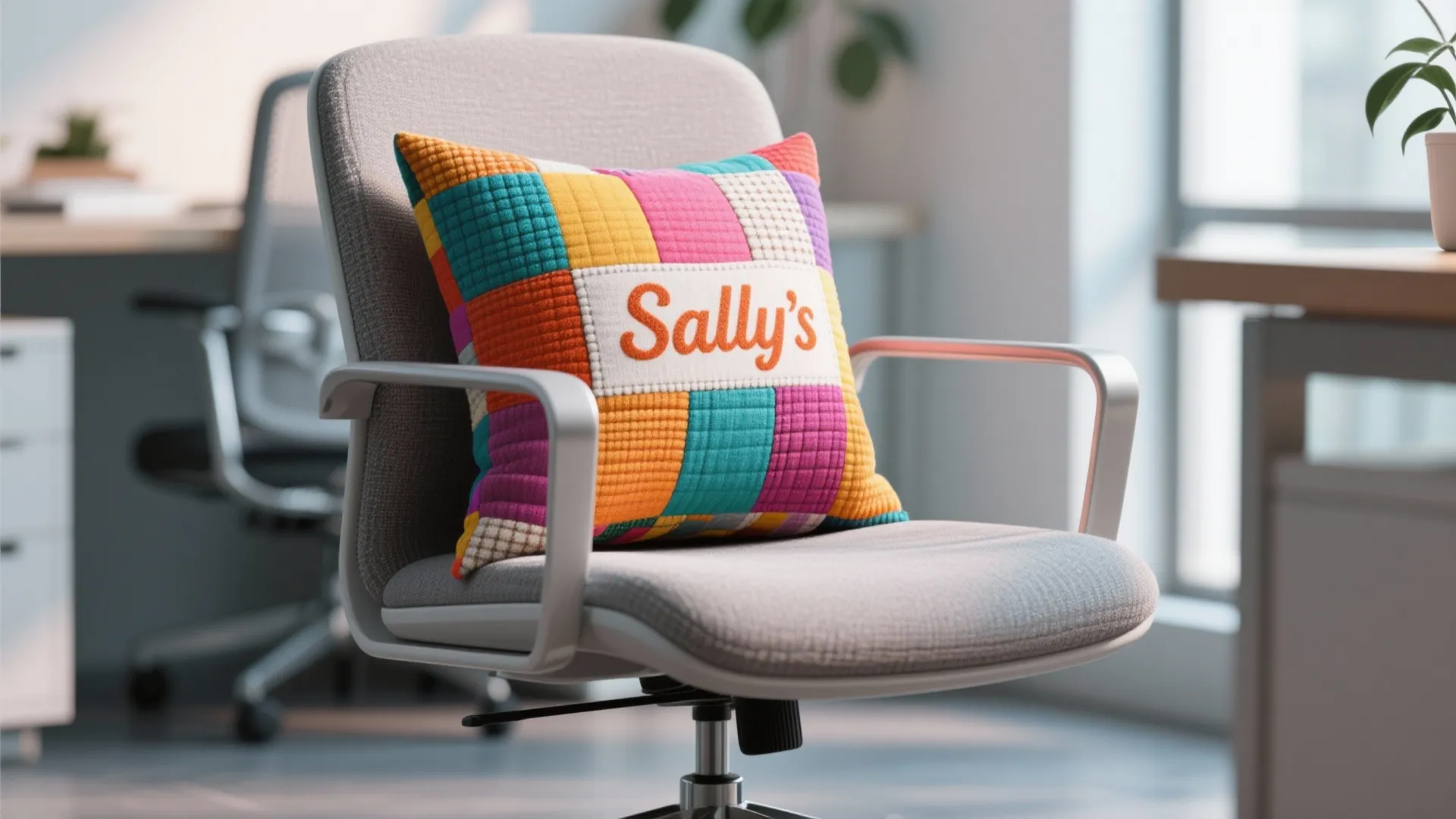 8. Sally’s Patchwork Cushions