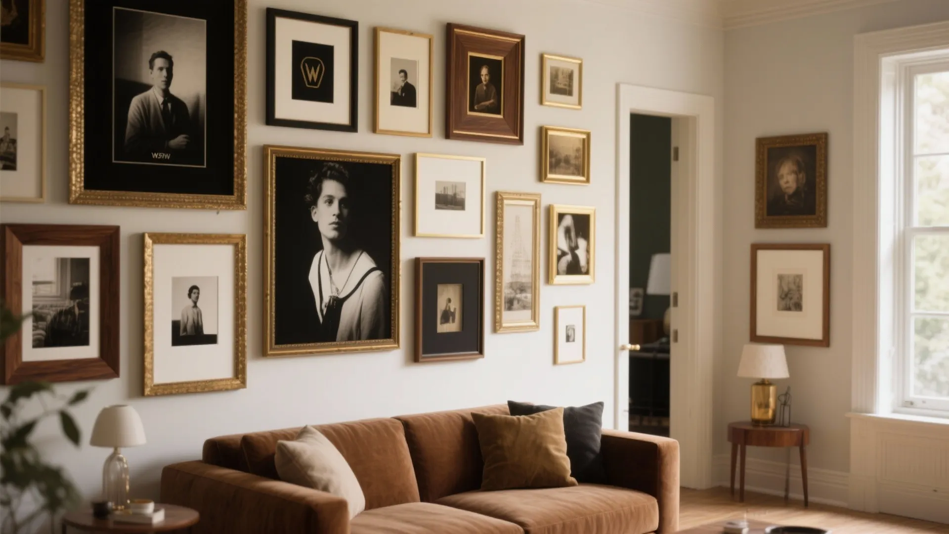 Curated Salon-Style Gallery Wall