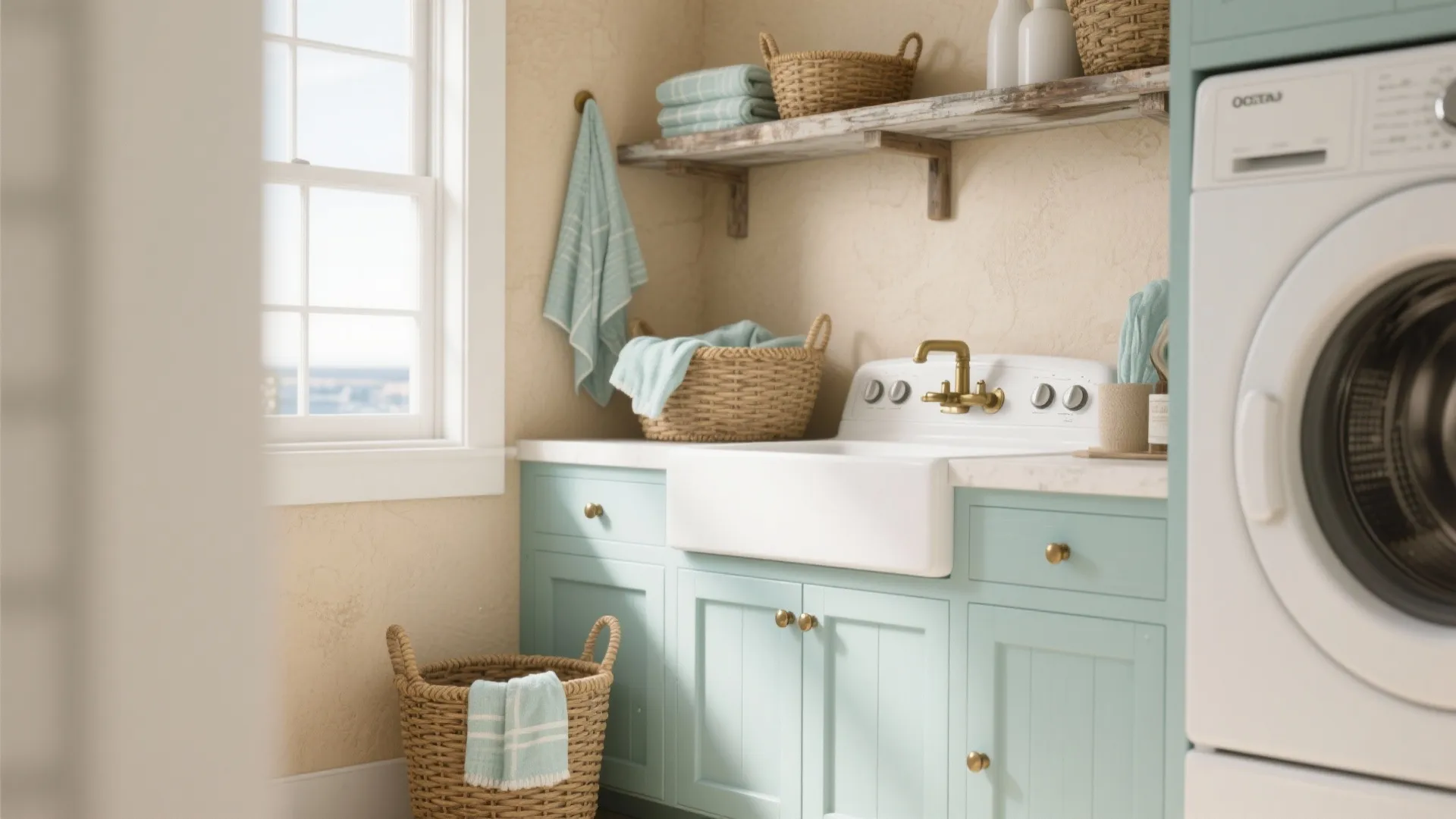 1. Salt‑air palette: soft blues and sandy neutrals