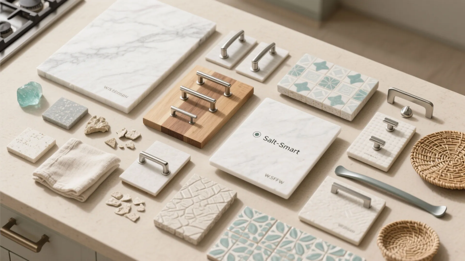 1) Salt‑smart surfaces and hardware