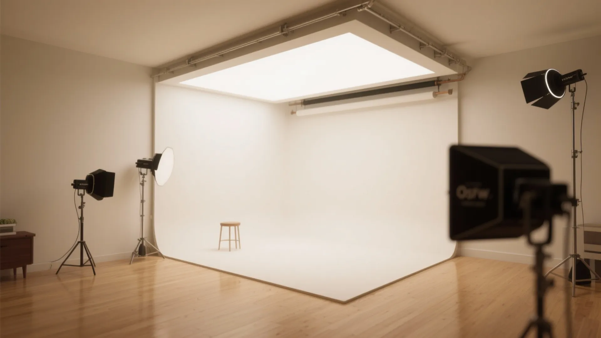 1. Paint Ceiling and Walls the Same White