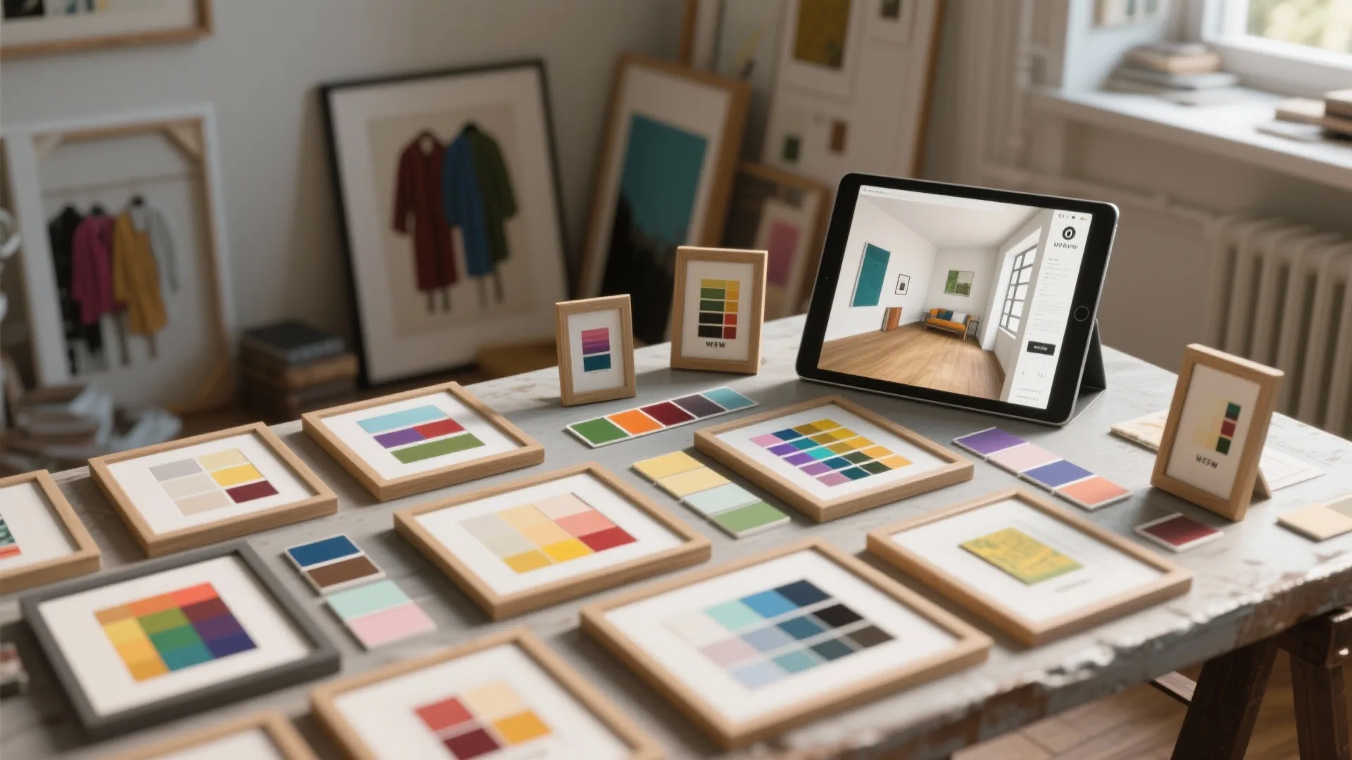 5. Use samples and mini-art for testing