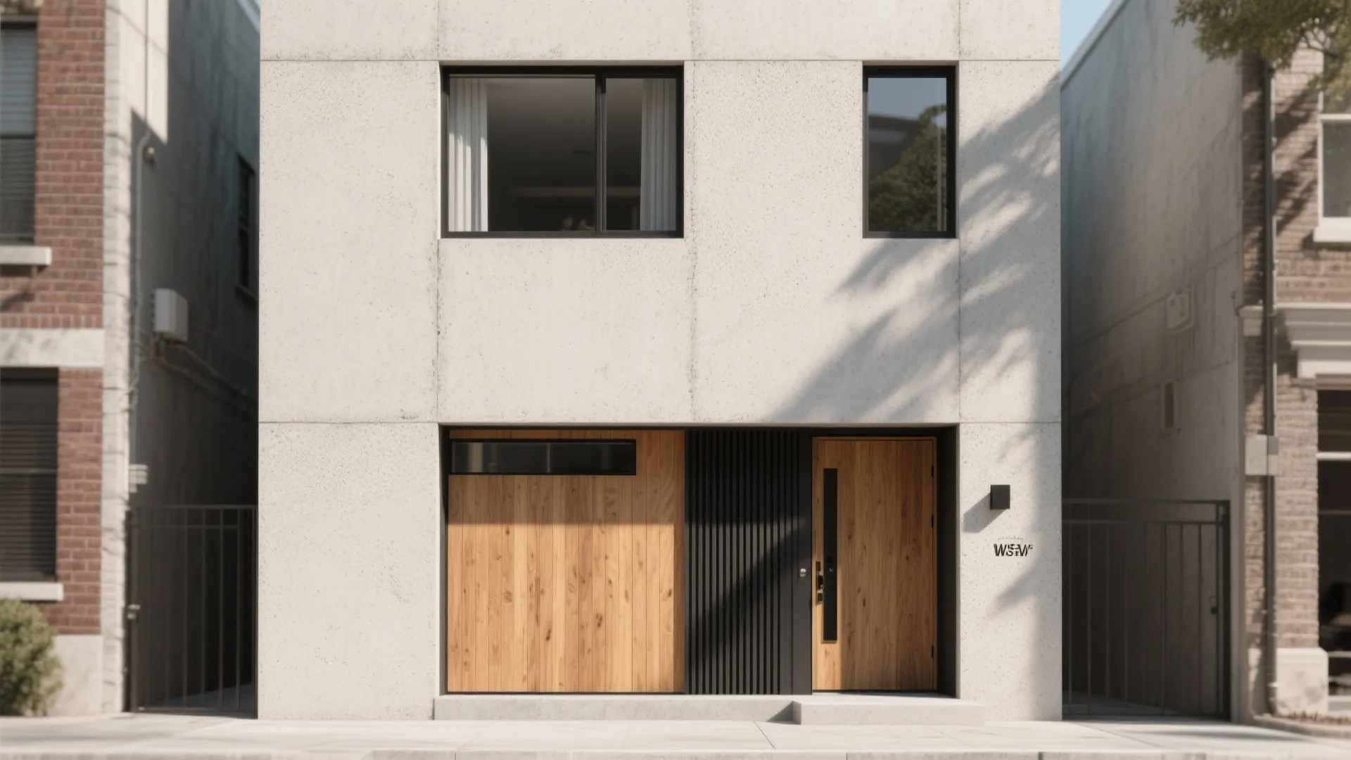Fine Sand-Finish Plaster for Calm, Modern Facades