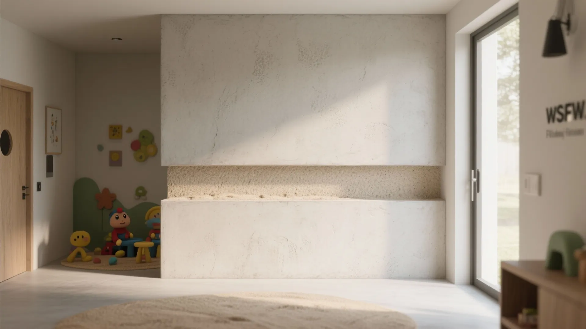 Idea 5: Sand additive or microcement for high-traffic zones