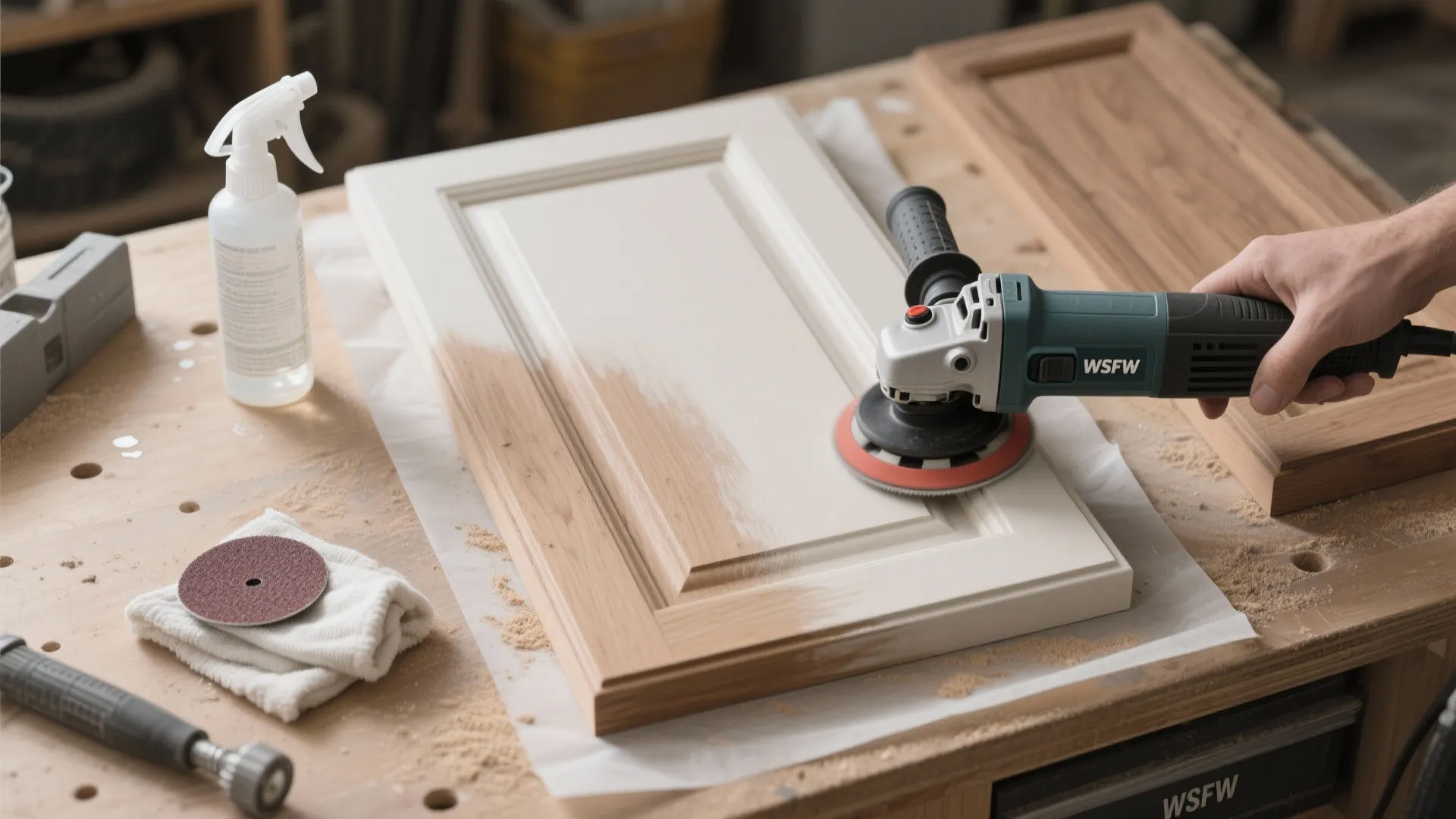 3. Wet sanding and orbital sanders for a smooth finish