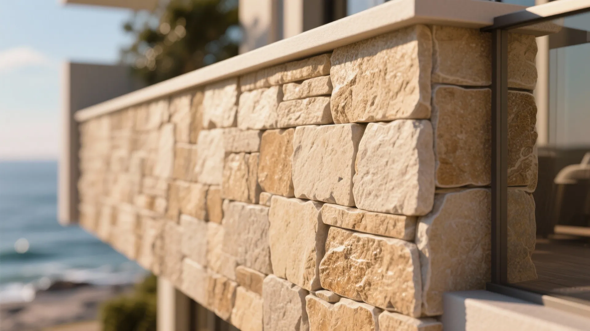 Textured Stone Cladding