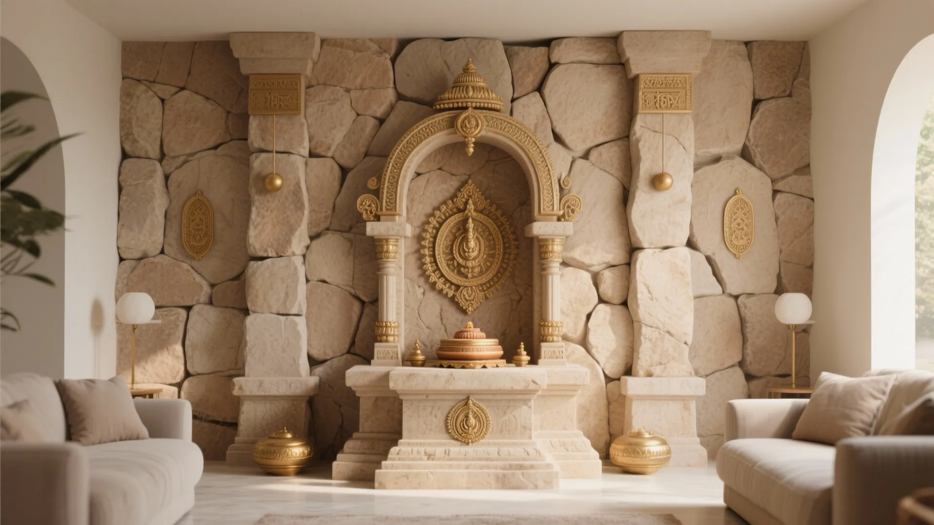 Textured Stone Finish