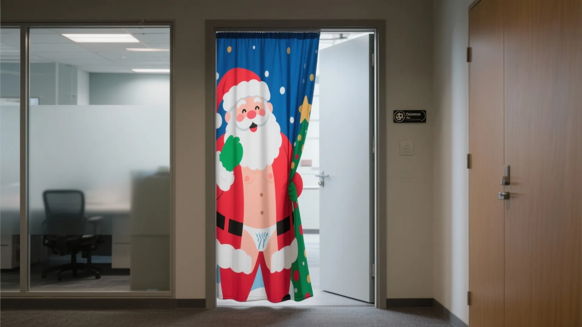 4. Santa’s Changing Room