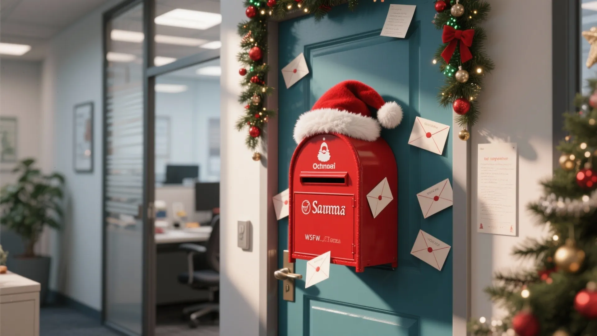3. Santa’s Mailbox Portal