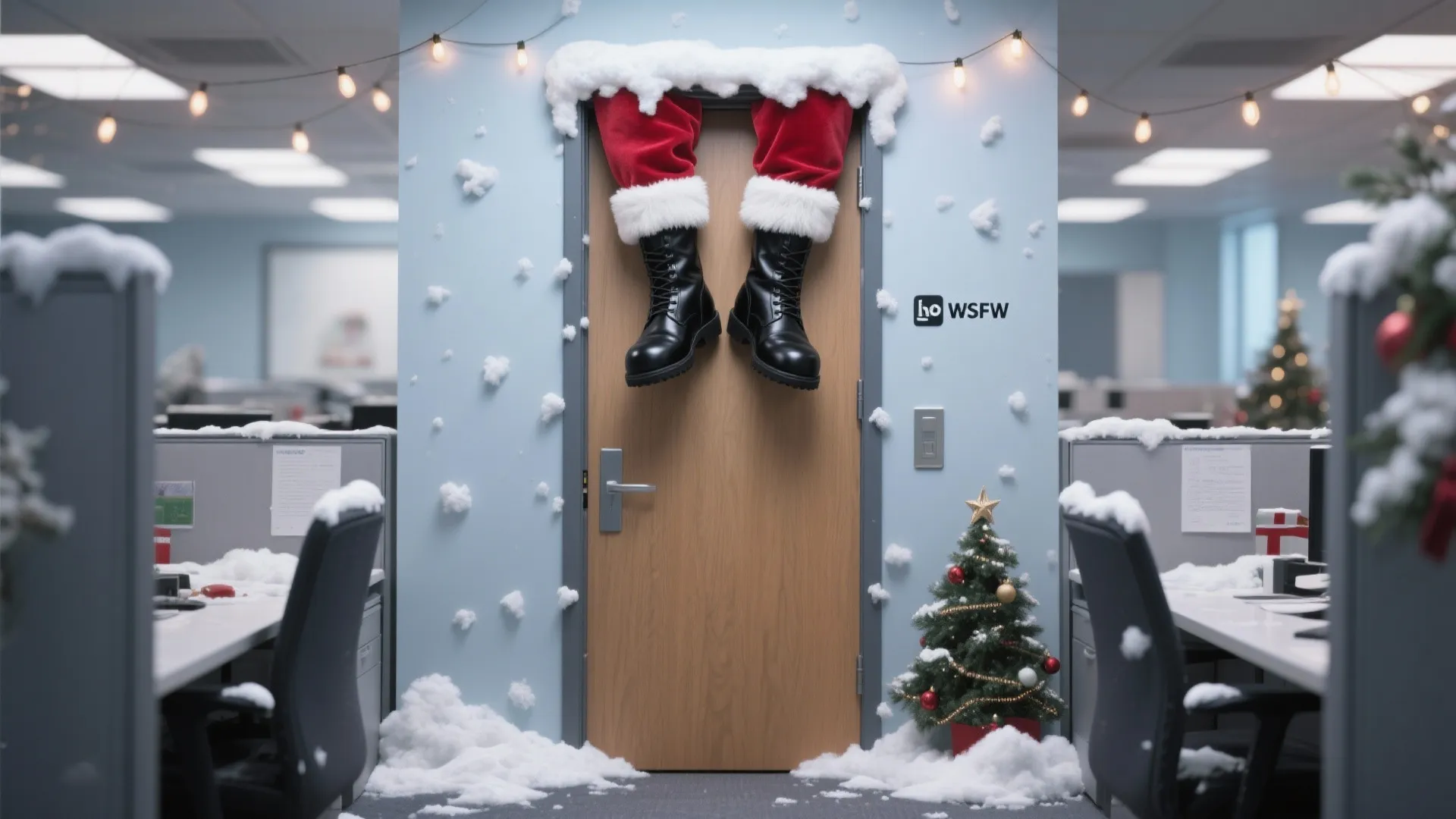 1. Santa’s Stuck in the Chimney