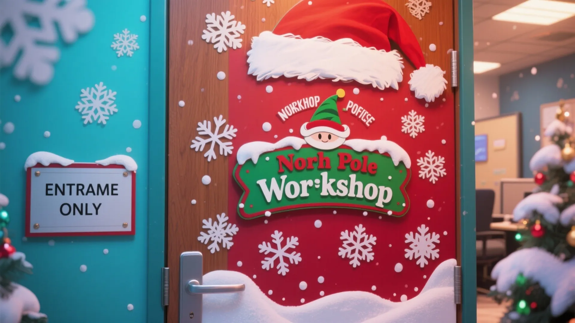 3. Santa’s Workshop Door
