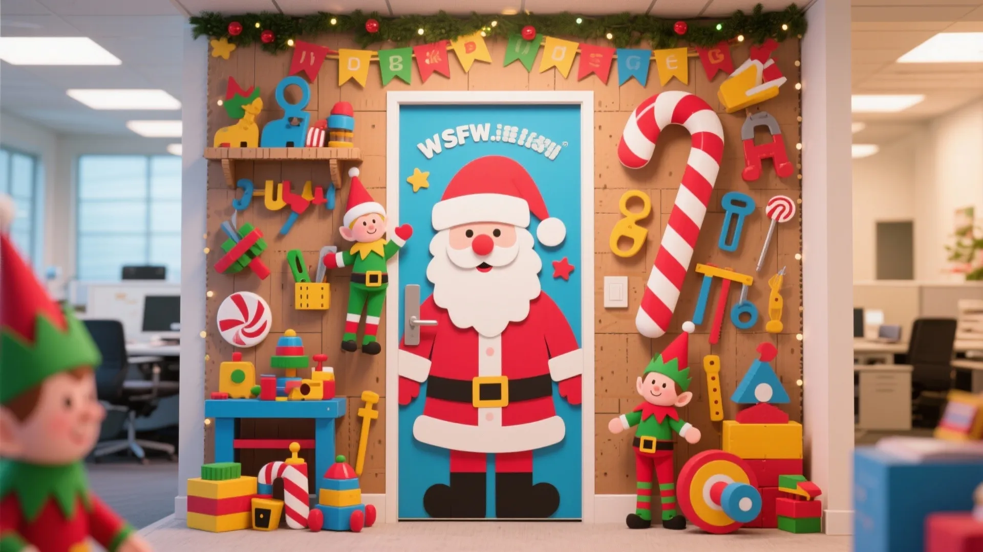 4. Santa’s Workshop Theme