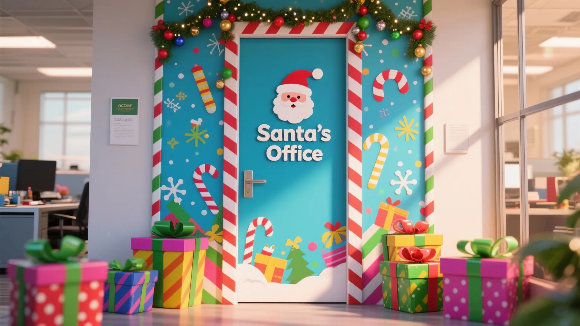 3. Santa’s Workshop Door