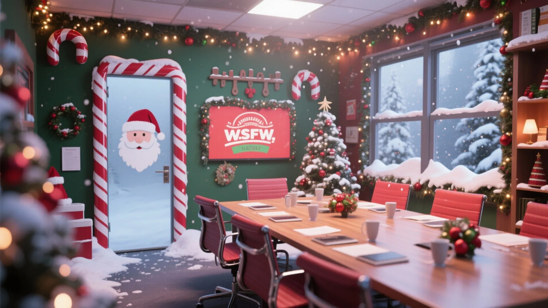 4. Themed Meeting Room