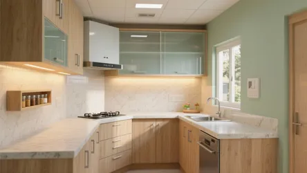 5 Kitchen Design Ideas for a 2 BHK Flat in Satara