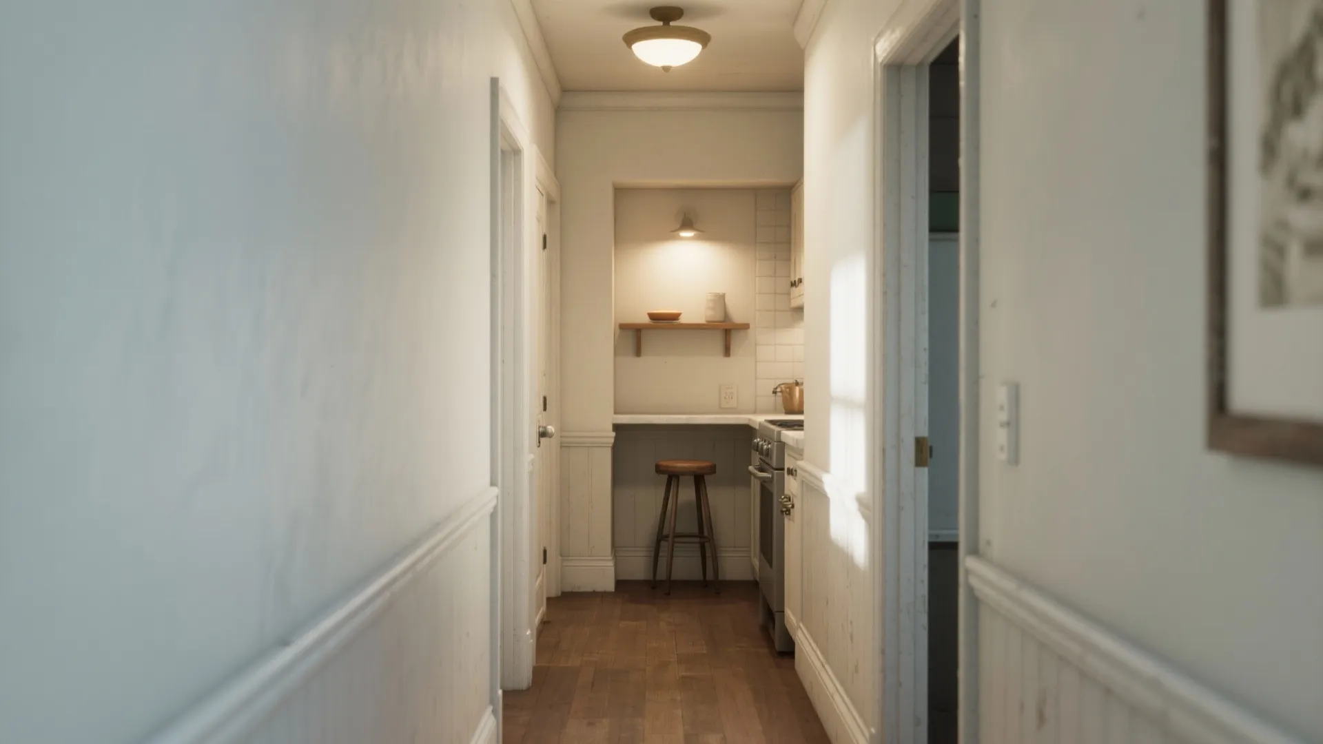 2. Satin or eggshell for high-traffic nooks