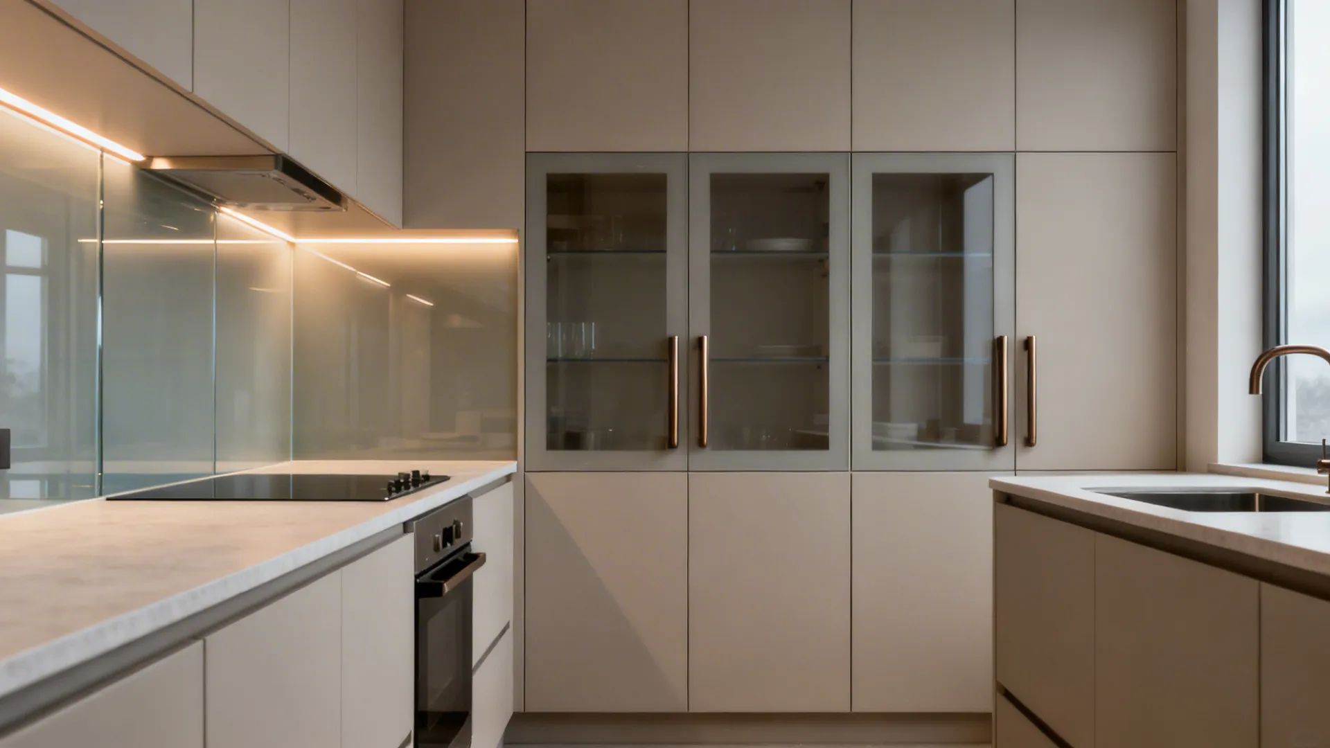 Matte or Satin Lacquered Glass for Anti-Glare Calm