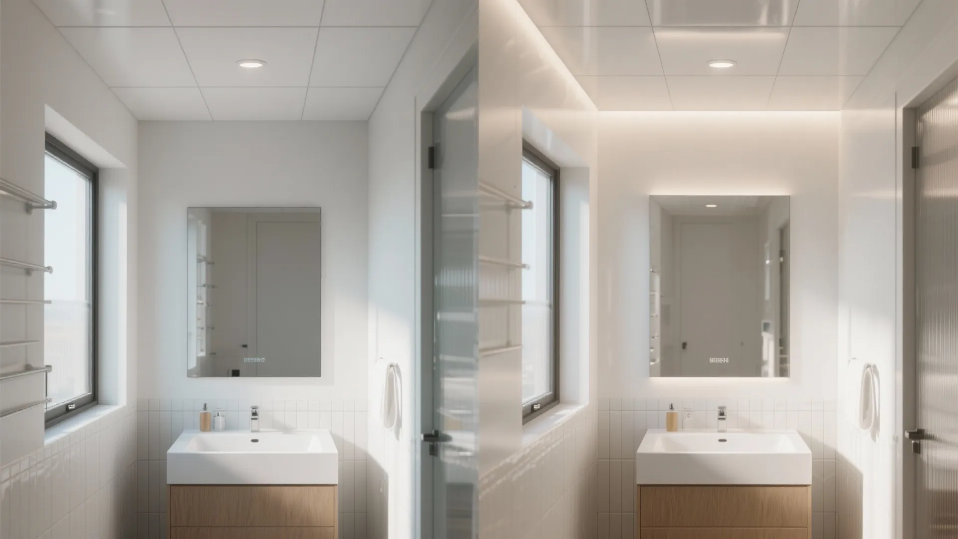 High-Gloss or Satin Paint That Lifts Low Ceilings