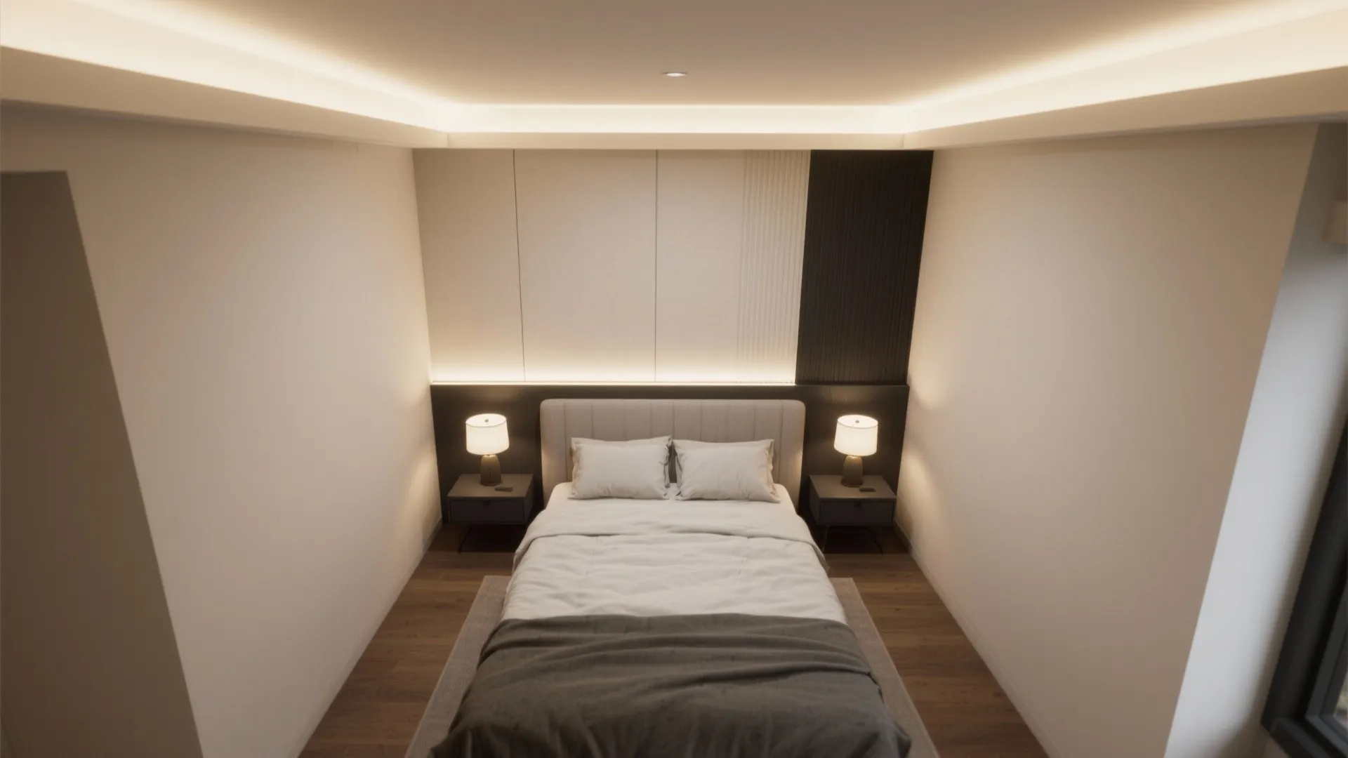 3) Satin-Matte Putty + Balanced Lighting