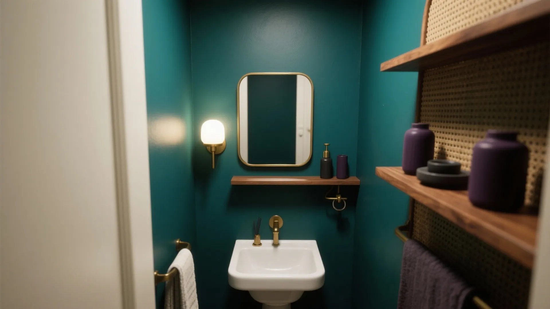 Tip 3: Saturated Accents in the Right Places