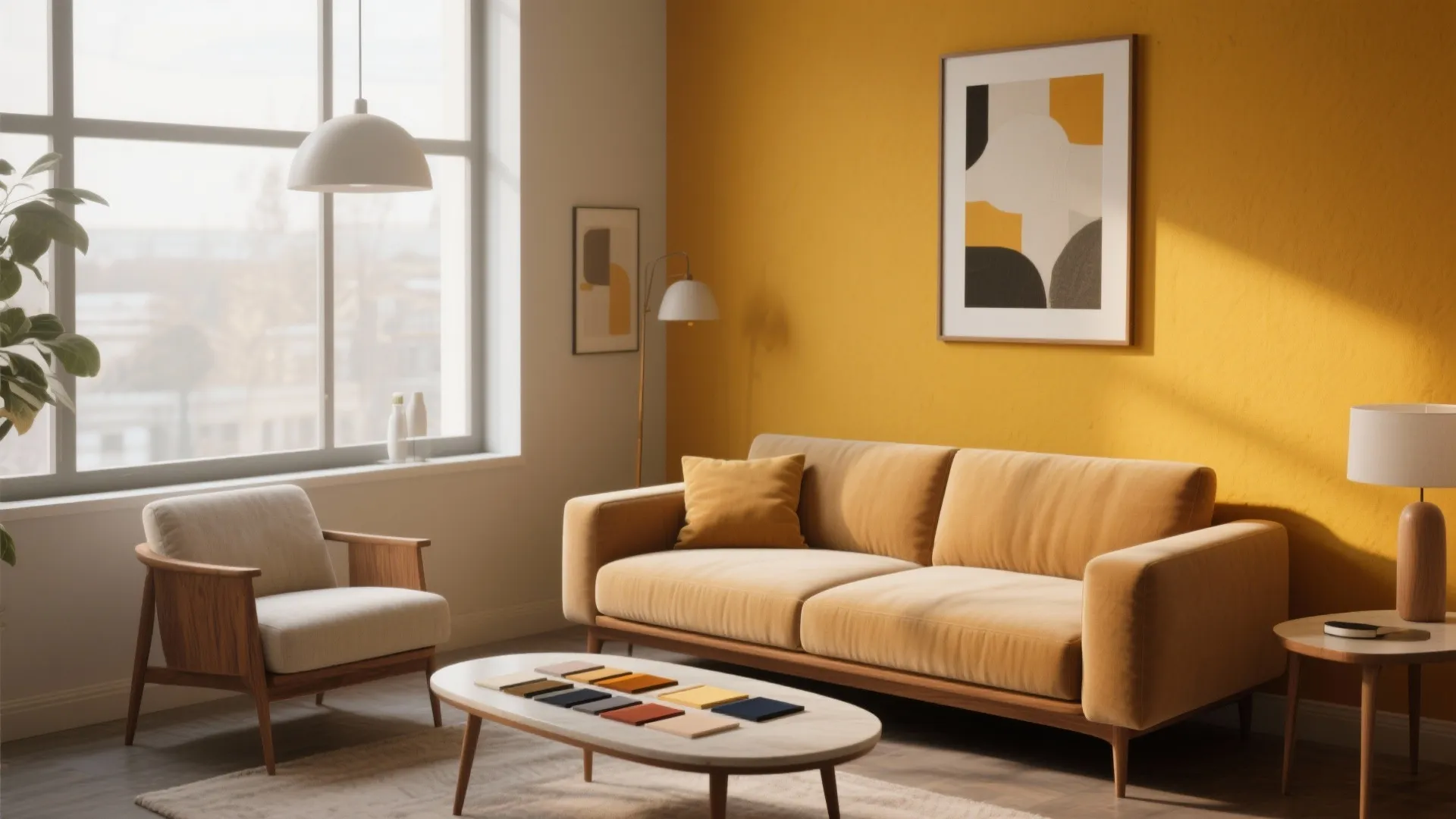 1. Go bold with one saturated color