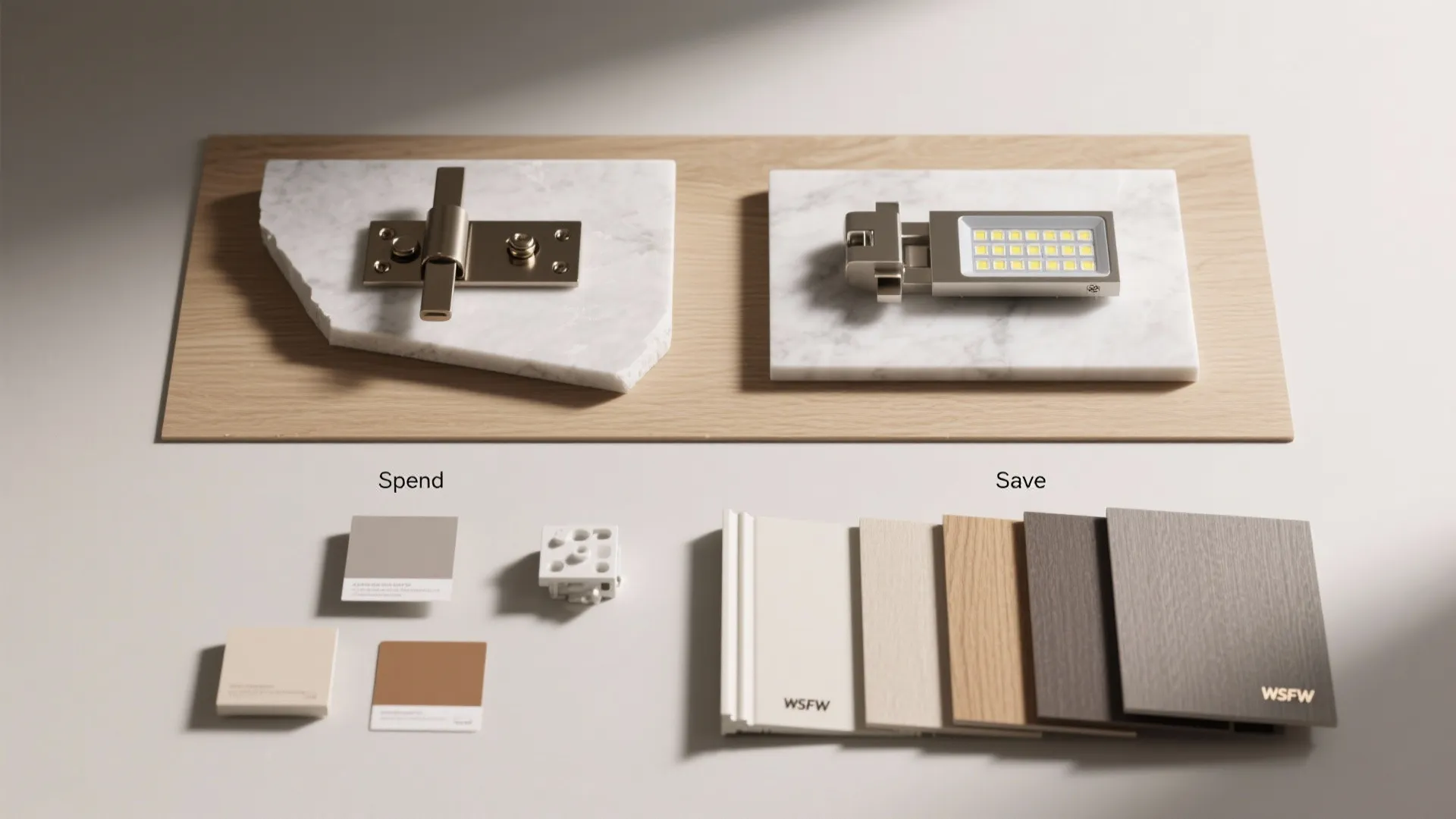 Summary: spend where it shows, save where it doesn’t