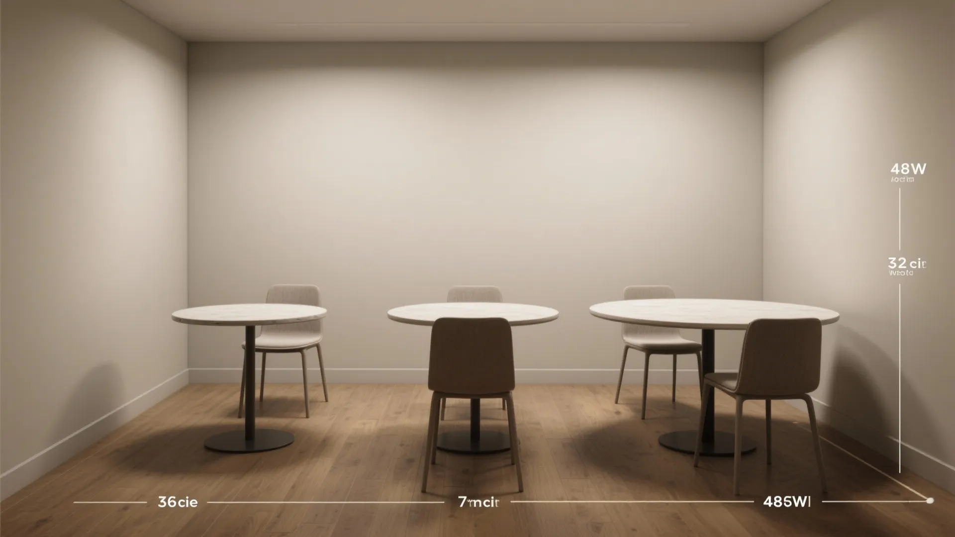 1. Choose the right diameter — scale over style