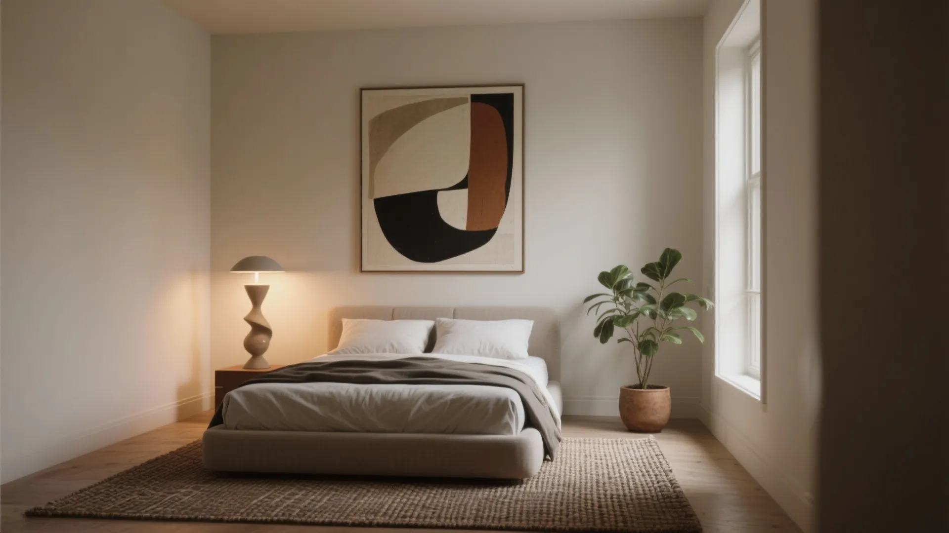 5. Play with scale, negative space, and lighting